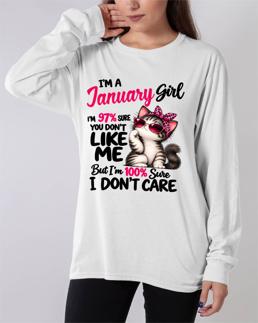JANUARY SHIRT You Don't Like Me, I Don't Care - For Women -Virgo01 (SKU2610-192-01)