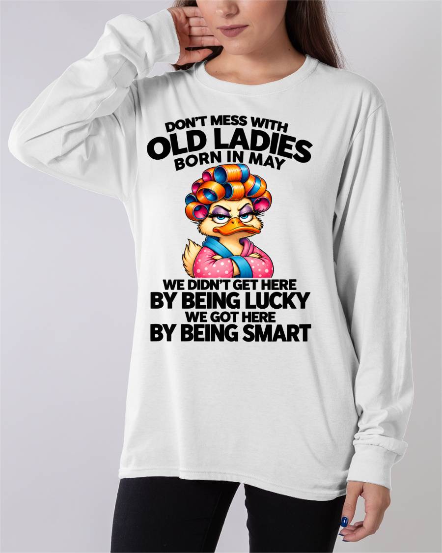 MAY SHIRT Don't Mess With Old Ladies - For Women - Virgo05 (SKU2609-304-05)