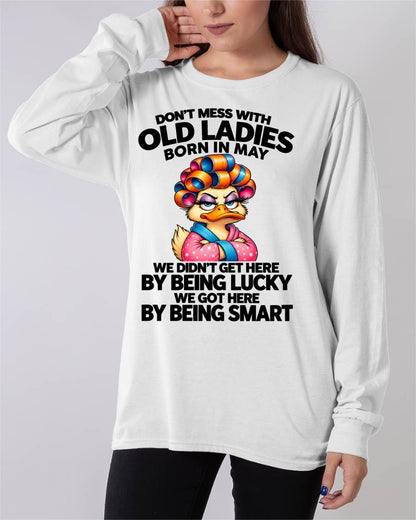MAY SHIRT Don't Mess With Old Ladies - For Women - Virgo05 (SKU2609-304-05)