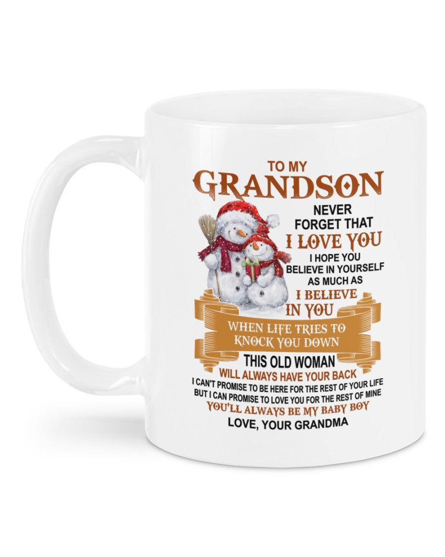 TO GRANDSON MUG 01 - GIFT FROM GRANDMA - virgo00