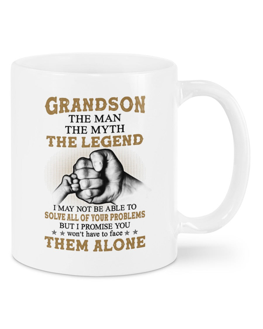 TO GRANDSON MUG 03 - GIFT FROM GRANDMA - virgo00