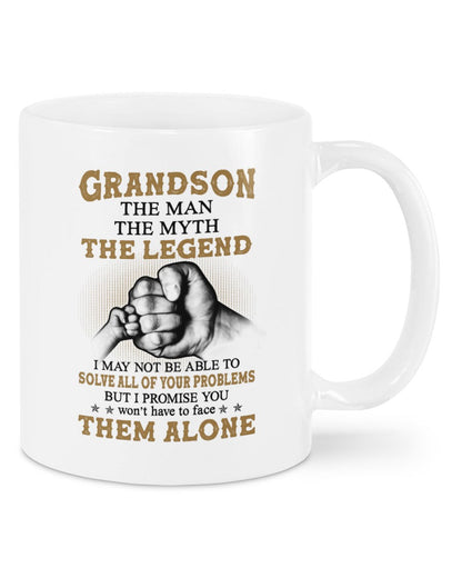 TO GRANDSON MUG 03 - GIFT FROM GRANDMA - virgo00