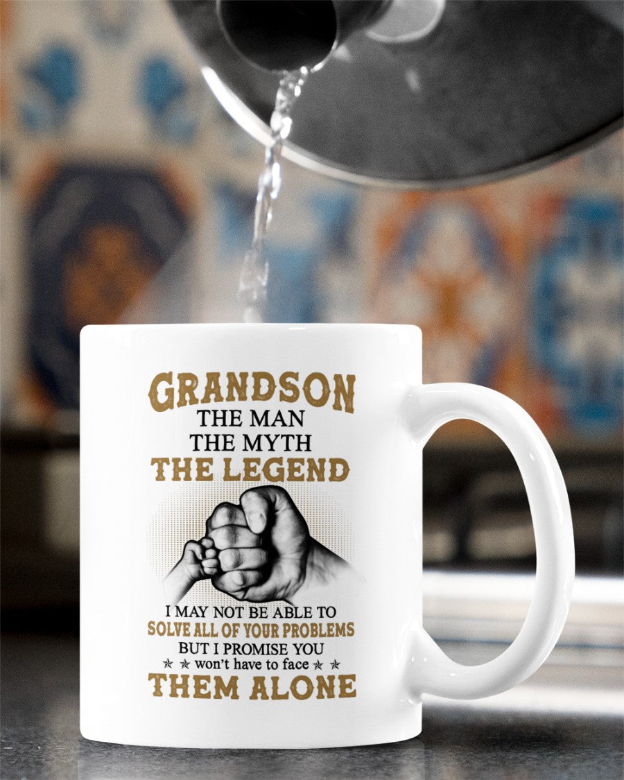 TO GRANDSON MUG 03 - GIFT FROM GRANDMA - virgo00