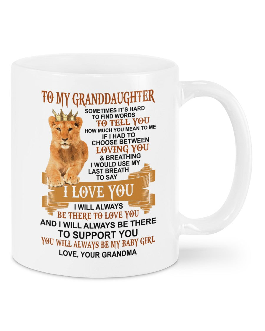 TO GRANDDAUGHTER MUG 01 - GIFT FROM GRANDMA - virgo00