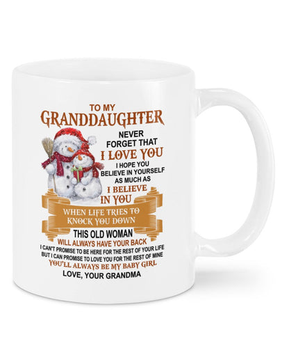 TO GRANDDAUGHTER MUG 03 - GIFT FROM GRANDMA - DTSM00 (SKUG12-285)