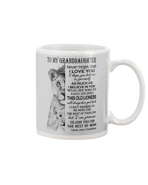 TO GRANDDAUGHTER MUG 04 - GIFT FROM GRANDMA - virgo00
