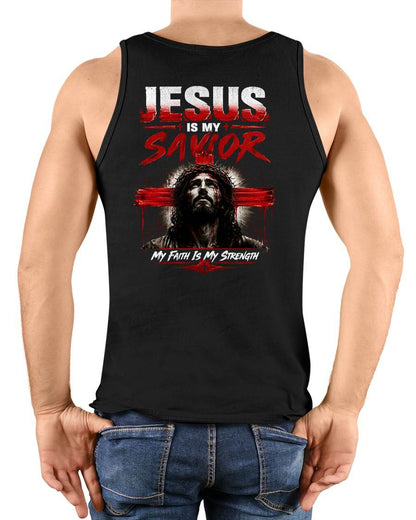 JESUS IS MY SAVIOR - CHRISTIAN T-SHIRT - FOR MEN Virgo00 (SKU2608-74)