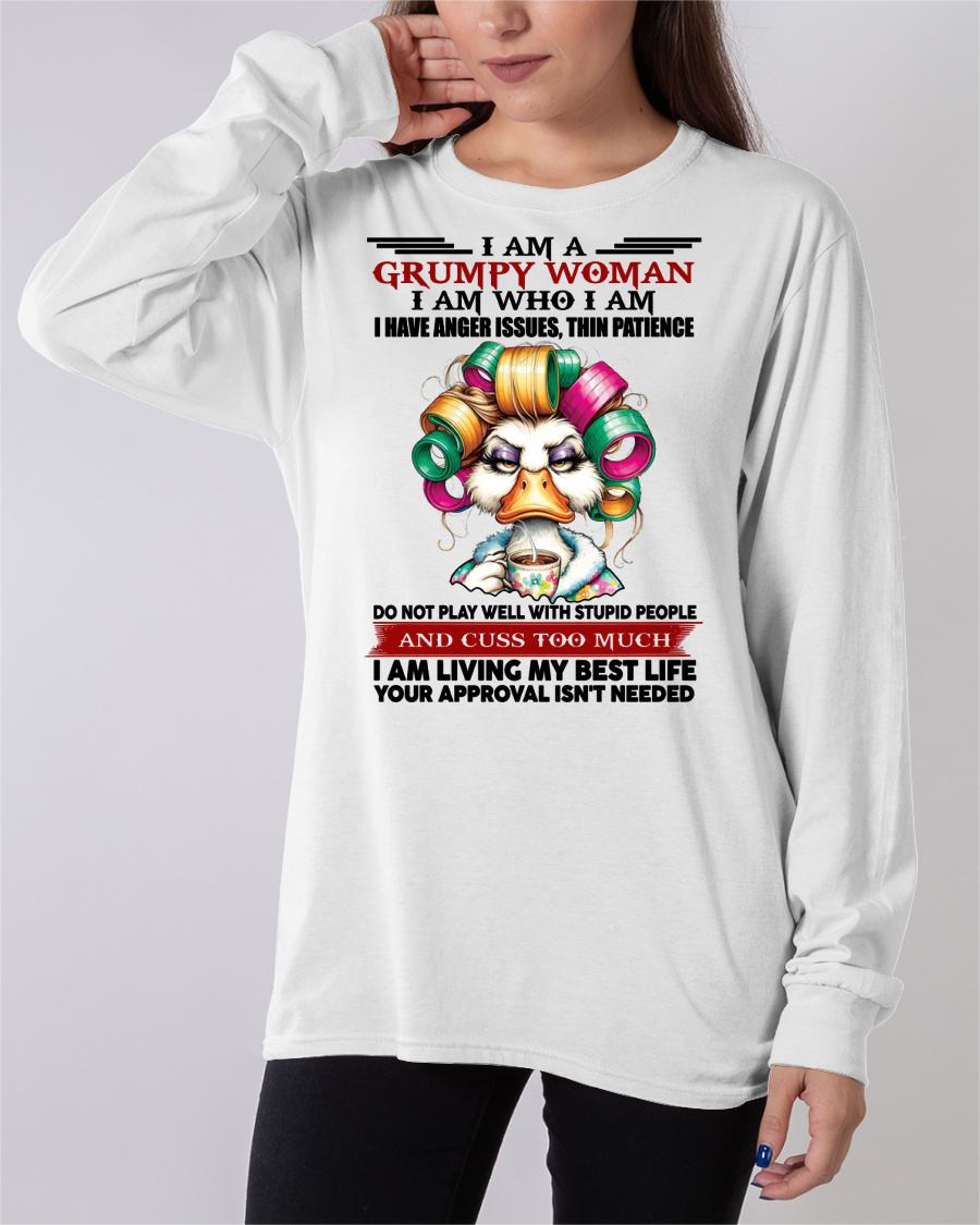 GRUMPY WOMAN - BIRTHDAY SHIRT FOR WOMEN - FMA / Virgo00 (SKU26T-01-22-00)