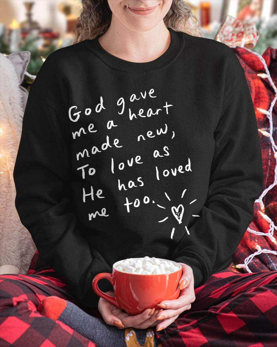 God gave me a heart T-Shirt- For Women - Virgo00 (SKU2607-317)