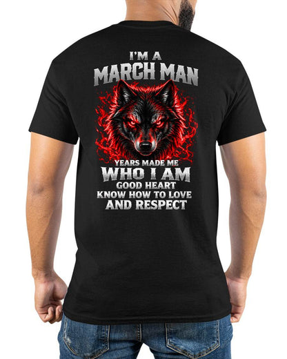 MARCH SHIRT I Know How To Love And Respect - For Men - Virgo03 (SKU2610-186-03)