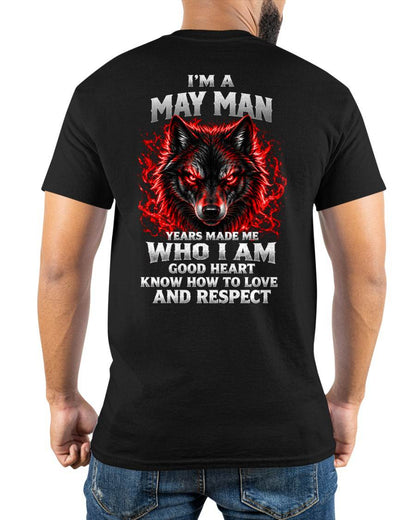 MAY SHIRT I Know How To Love And Respect - For Men - Virgo05 (SKU2610-186-05)