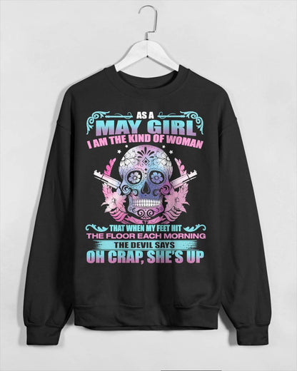 AS A MAY GIRL I AM THE KIND OF WOMAN FMA (SKU08-85-05)
