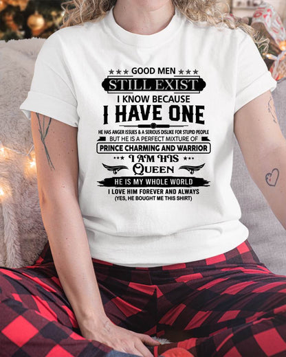GOOD MEN STILL EXIST I KNOW BECAUSE I HAVE ONE - FROM HUSBAND - virgo00 (SKU12-307-00)