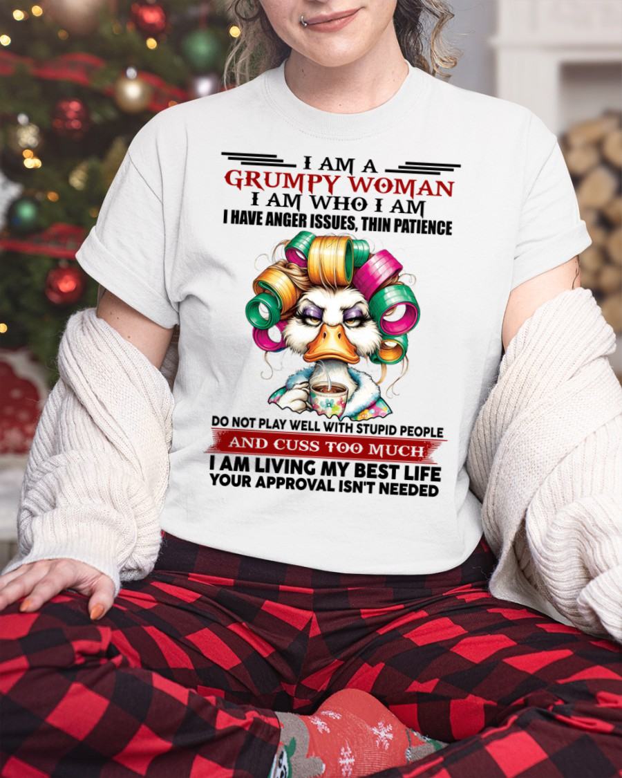 GRUMPY WOMAN - BIRTHDAY SHIRT FOR WOMEN - FMA / Virgo00 (SKU26T-01-22-00)