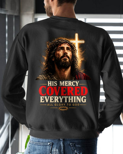 CHRISTIAN T-SHIRT His Mercy Covered - For Men - Virgo00 (SKU2608-94)