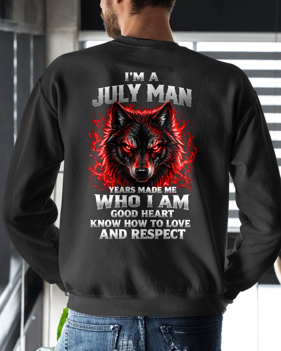 JULY SHIRT I Know How To Love And Respect - For Men - Virgo07 (SKU2610-186-07)