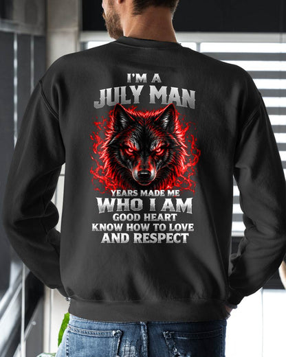 JULY SHIRT I Know How To Love And Respect - For Men - Virgo07 (SKU2610-186-07)