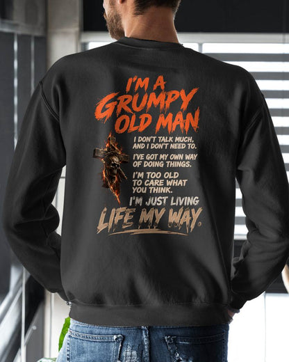 SHIRT I'm A Grumpy Old Man - For Men - Virgo00 (SKU2609-140)