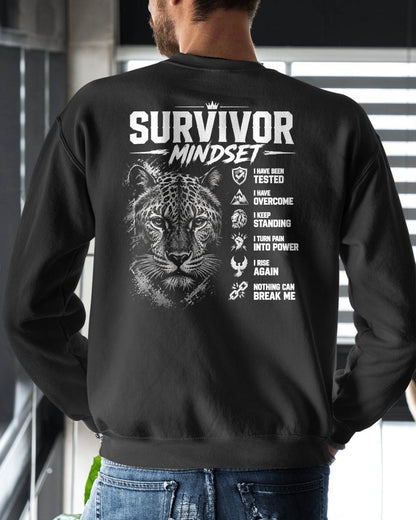 PET SHIRT Survivor Mindset - For Men - Virgo00 (SKU2608-647)