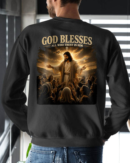 CHRISTIAN T-SHIRT God Blesses - For Men - Virgo00 (SKU2608-105)
