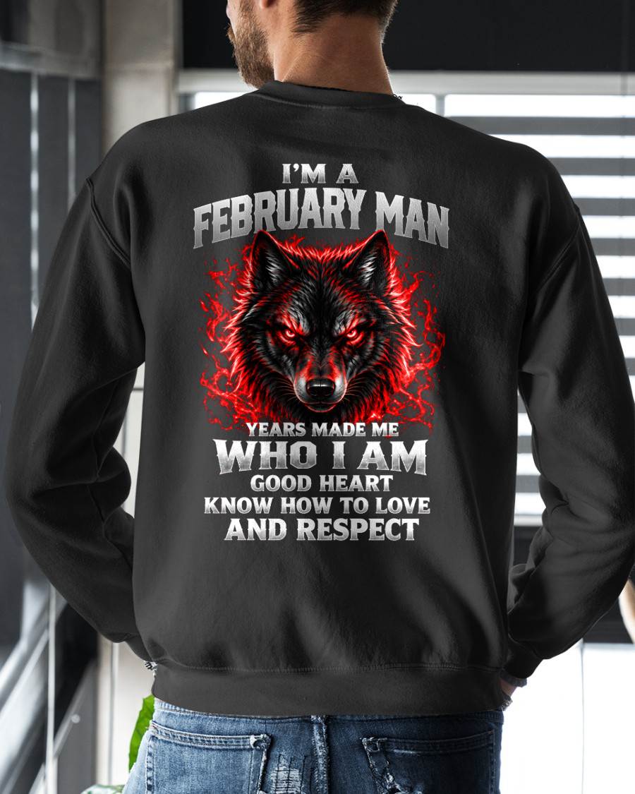 FEBRUARY SHIRT I Know How To Love And Respect - For Men - Virgo02 (SKU2610-186-02)