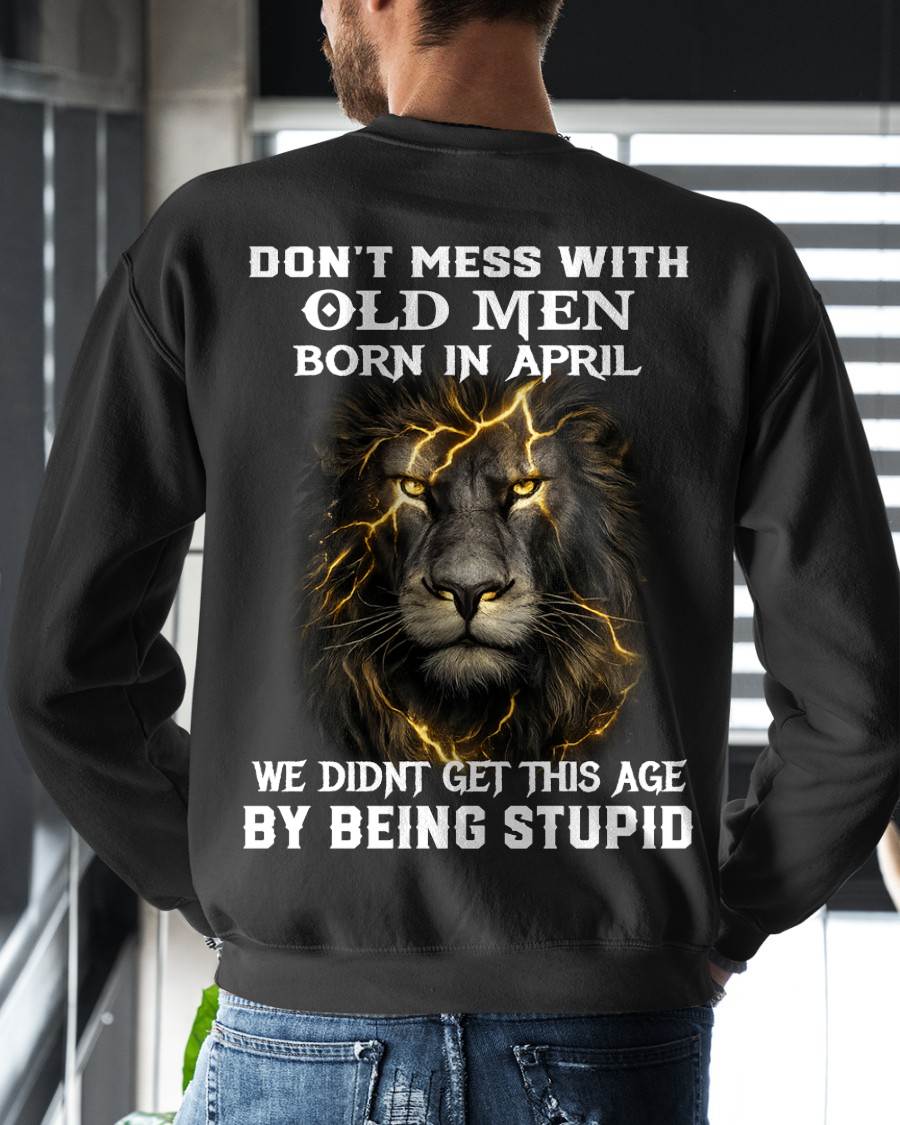 APRIL SHIRT, DON’T MESS WITH OLD MEN - Virgo MALE01 (SKU2604-309-04)