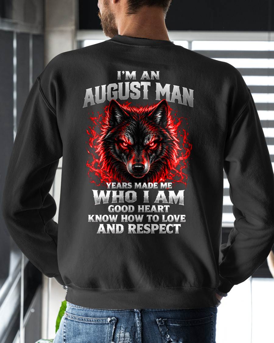 AUGUST SHIRT I Know How To Love And Respect - For Men - Virgo08 (SKU2610-186-08)
