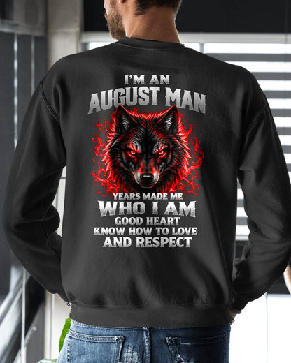 AUGUST SHIRT I Know How To Love And Respect - For Men - Virgo08 (SKU2610-186-08)