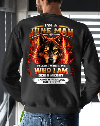 JUNE SHIRT I Know How To Love And Respect - For Men - Virgo06 (SKU2609-291-06)