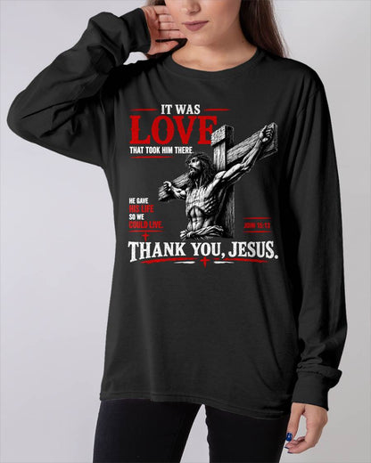 Christian T-Shirt Thank you Jesus - For Women - Virgo00 (SKU2608-68)