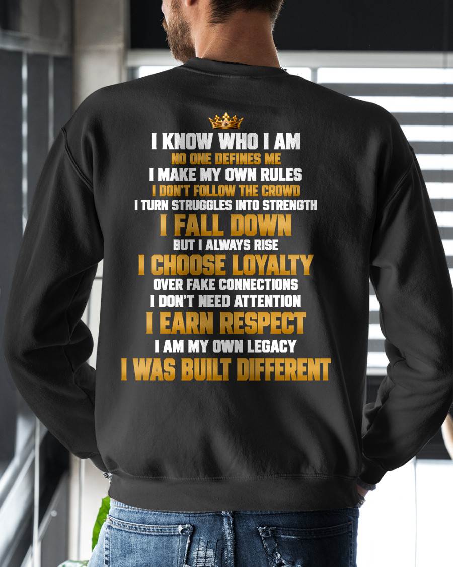 SHIRT Who I Am - For Men - Virgo00 (SKU2609-57)