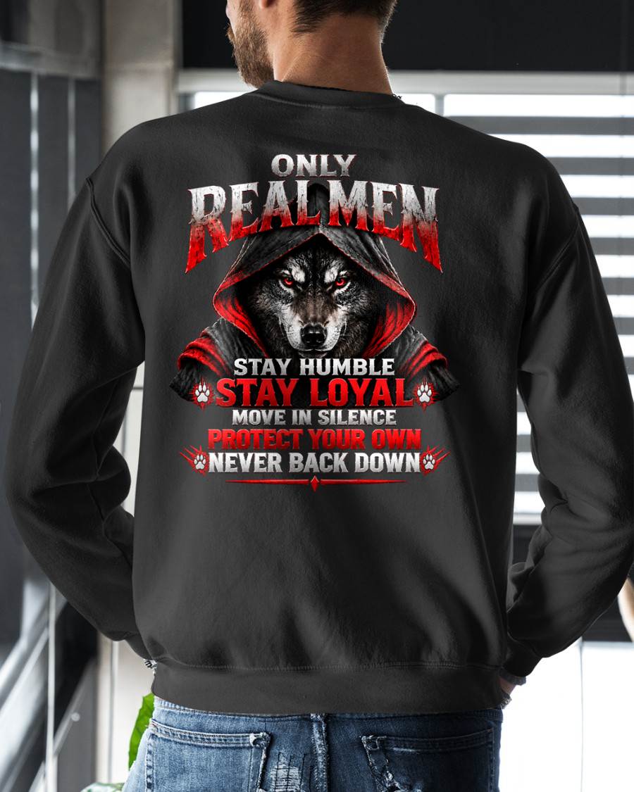 SHIRT Only Real Man - For Men - Virgo00 (SKU2609-201)