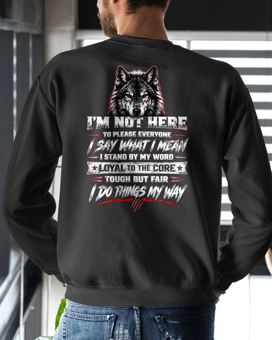SHIRT I Do Things My Way - For Men - Virgo00 (SKU2609-160)