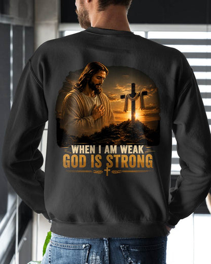 CHRISTIAN T-SHIRT God is Strong - For Men - Virgo00 (SKU2608-103)