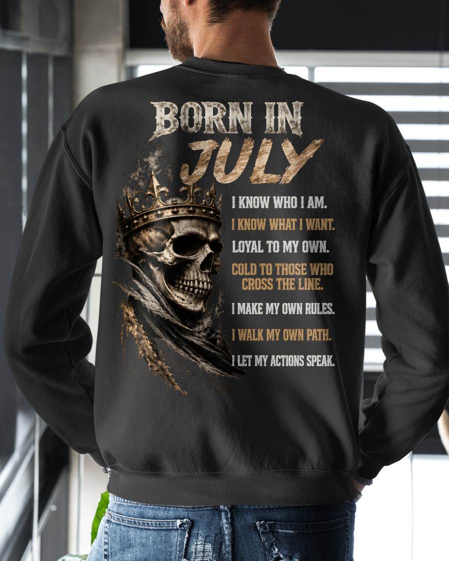 JULY SHIRT I Know What I Want - For Men - Virgo07 (SKU2609-106-07)