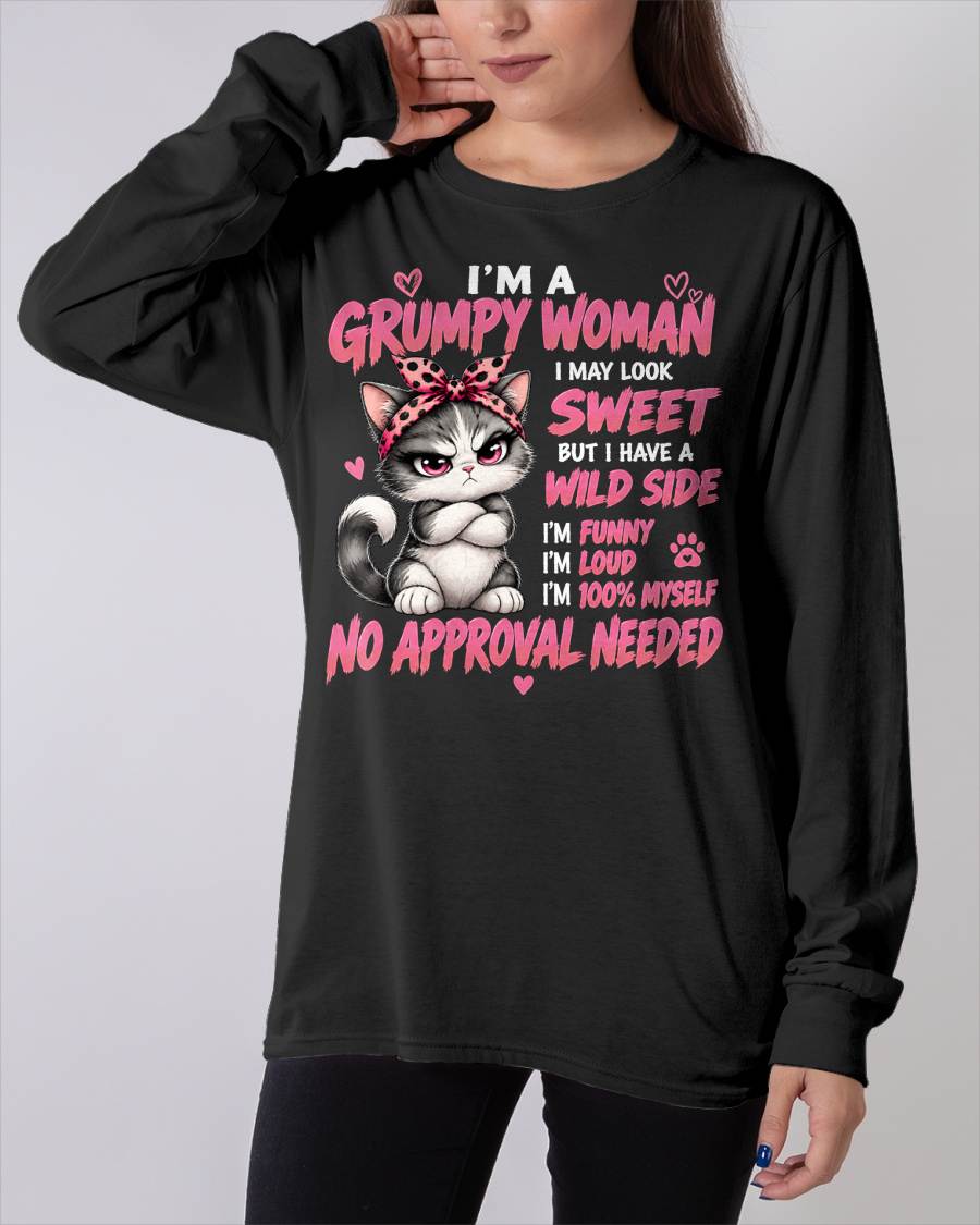 SHIRT I'm A Grumpy Women - For Women - Virgo00 ( SKU2609-185)