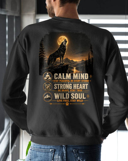 PET SHIRT Calm, Strong, Wild - For Men - Virgo00 (SKU2608-405)