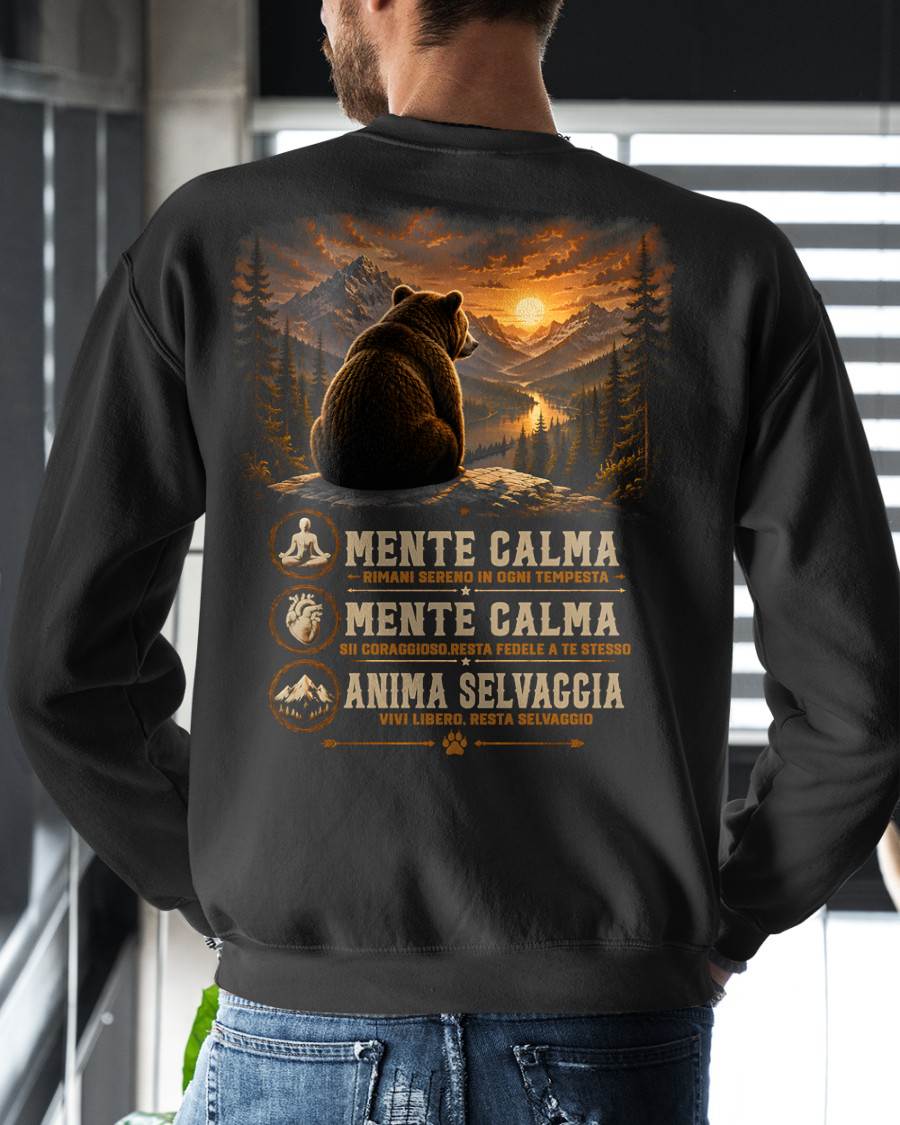 PET SHIRT Calm, Strong, Wild - For Men - Virgo00 (SKU2608-464)