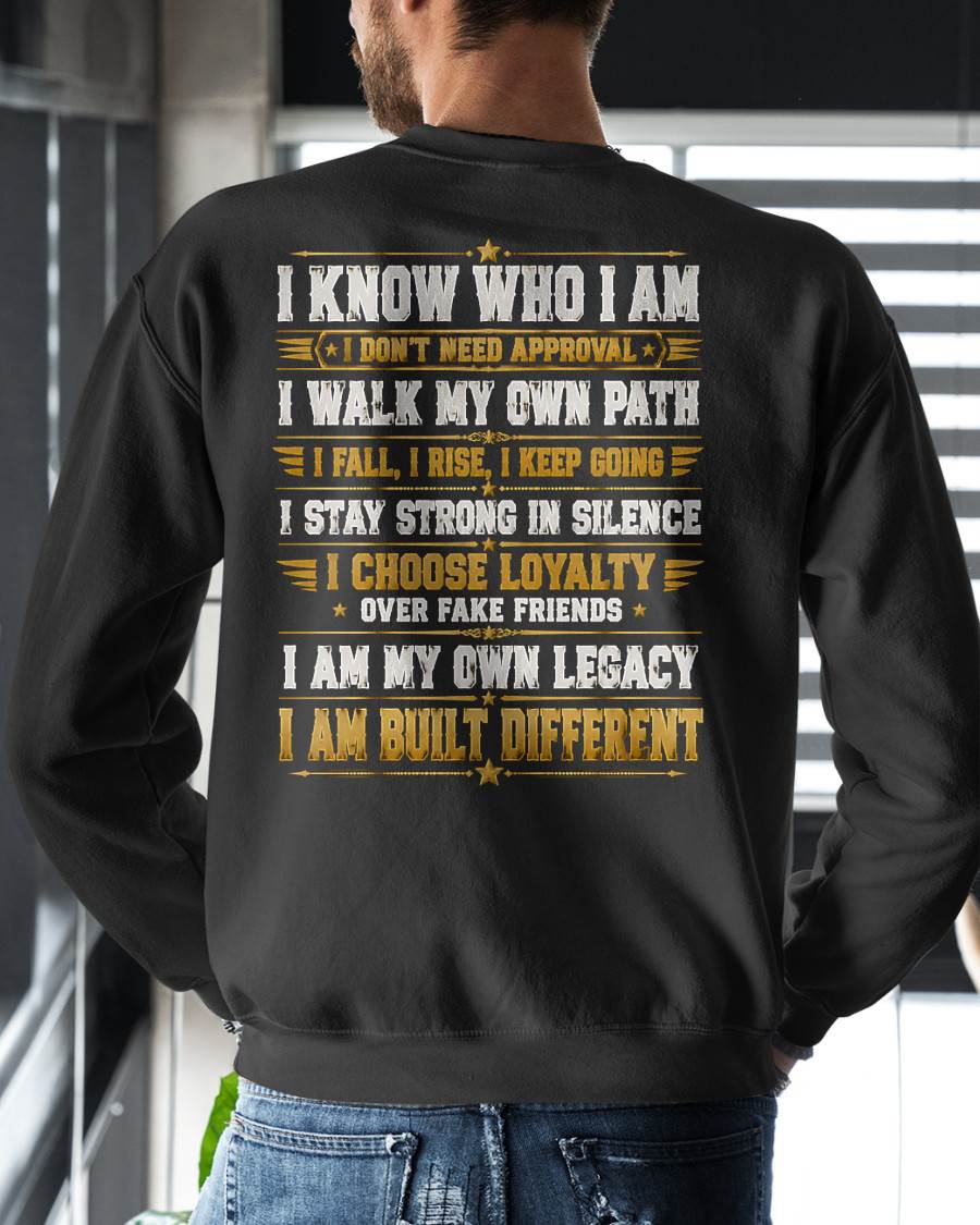 SHIRT Who I Am - For Men - Virgo00 (SKU2608-617)