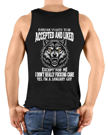 JANUARY SHIRT, BE ACCEPTED AND LIKED - FOR MEN-VIRGO01 (SKU2607-10-01)
