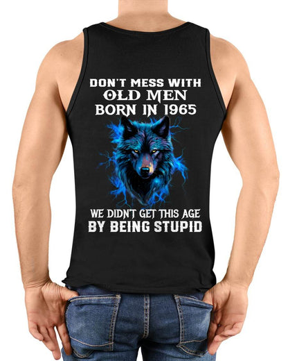1965 SHIRT, DON'T MESS WITH OLD MEN - Virgo00 (SKU2609-232-1965)