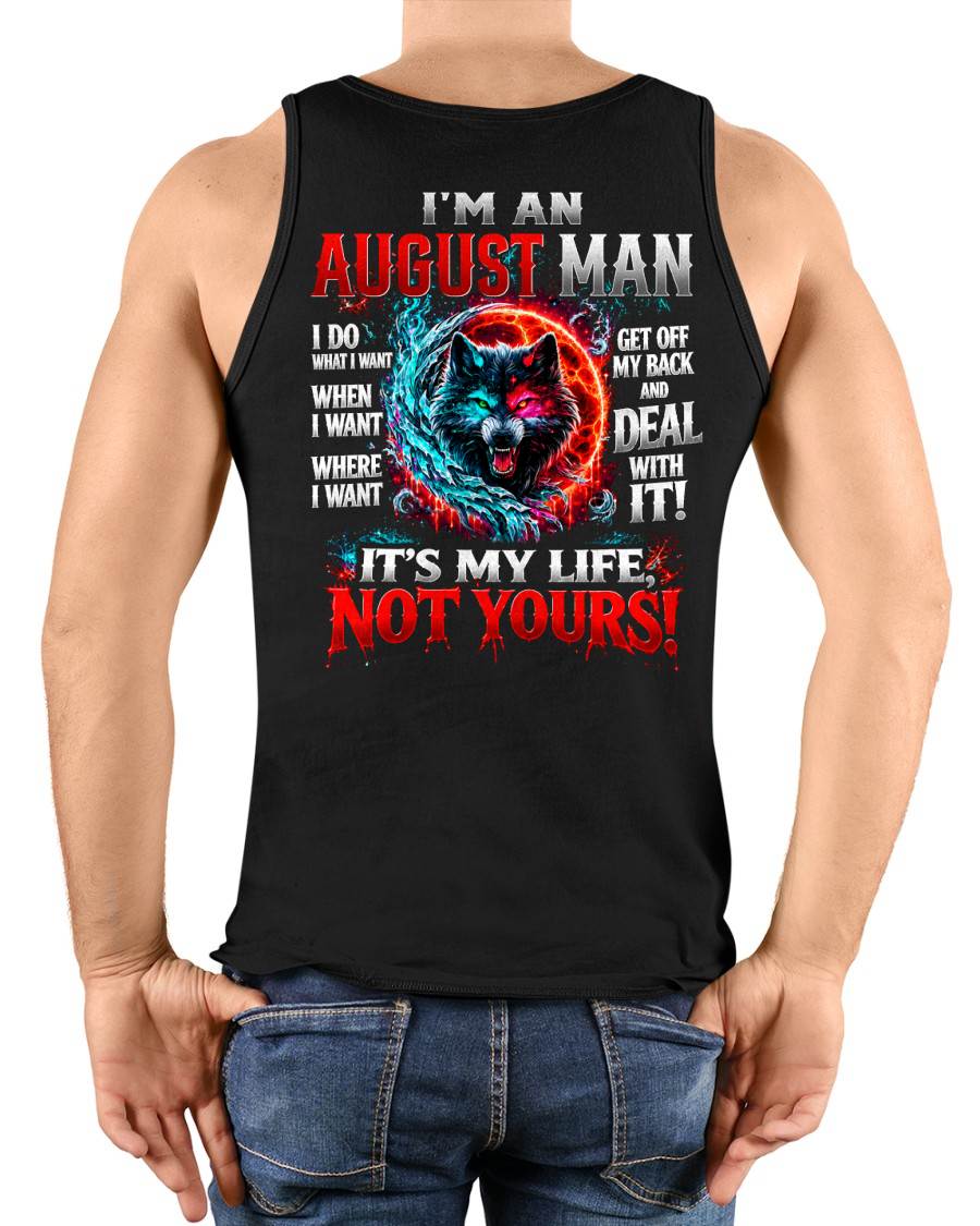 AUGUST SHIRT It's My Life, Not Yours - For Men - Virgo08 (SKU2609-331-08)