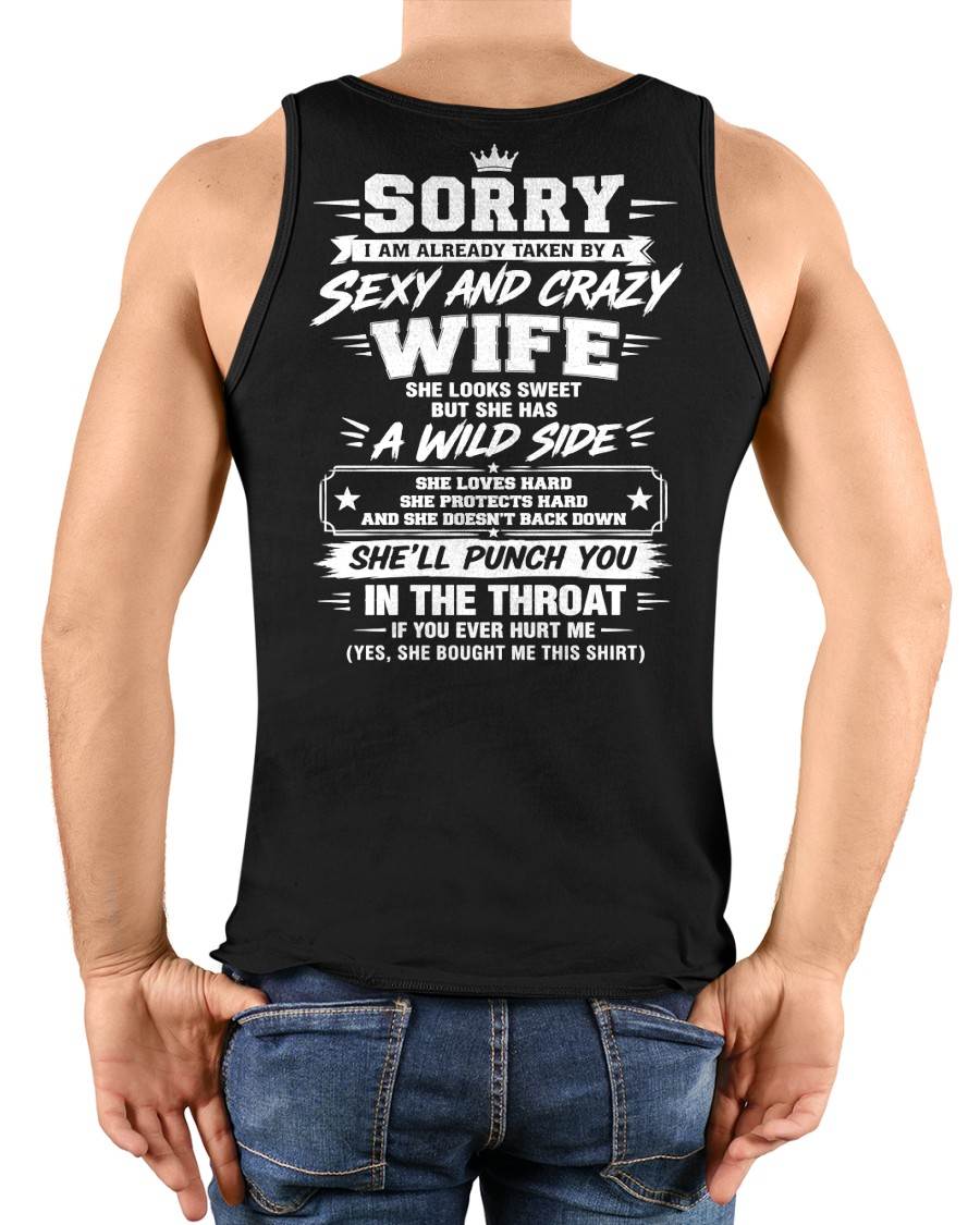 SHIRT Sexy And Crazy Wife - To Wife - From Husband - Virgo00 (SKU2609-257)