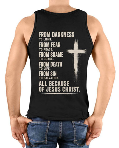 Christian T-Shirt From Darkness... - For Men - Virgo00 (SKU2607-334)