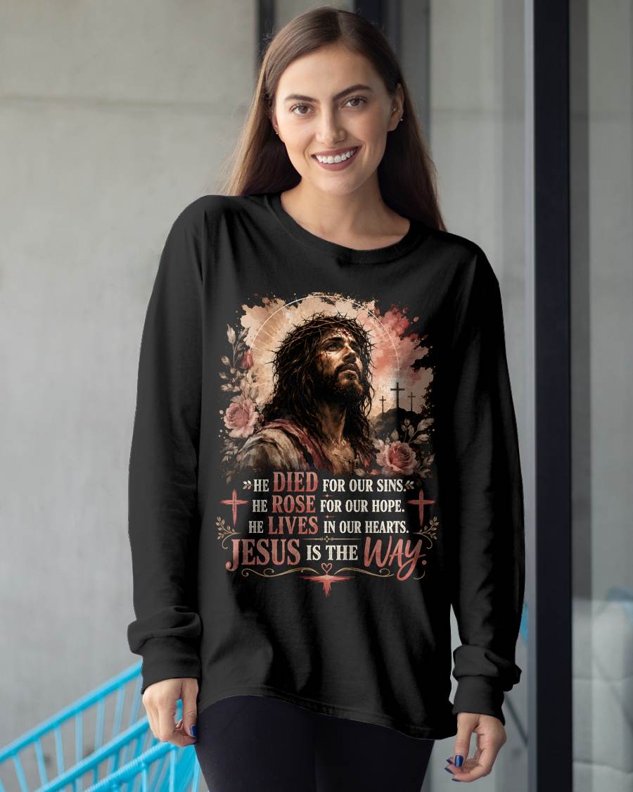 Christian T-Shirt Jesus is the Way - For Women - Virgo00 (SKU2608-08)