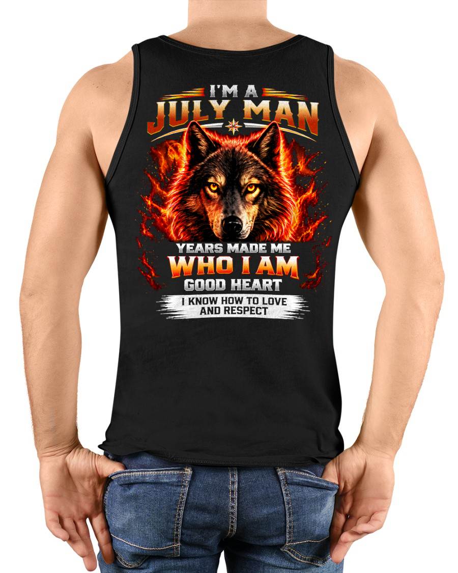 JULY SHIRT I Know How To Love And Respect - For Men - Virgo07 (SKU2609-291-07)