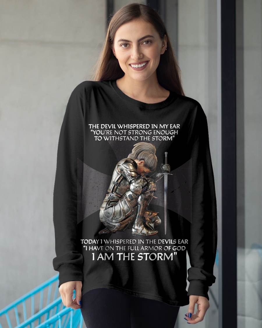 Women's T-shirt with Bible verse and cross symbol - For women - Virgo00 (SKU2707-NI-02)