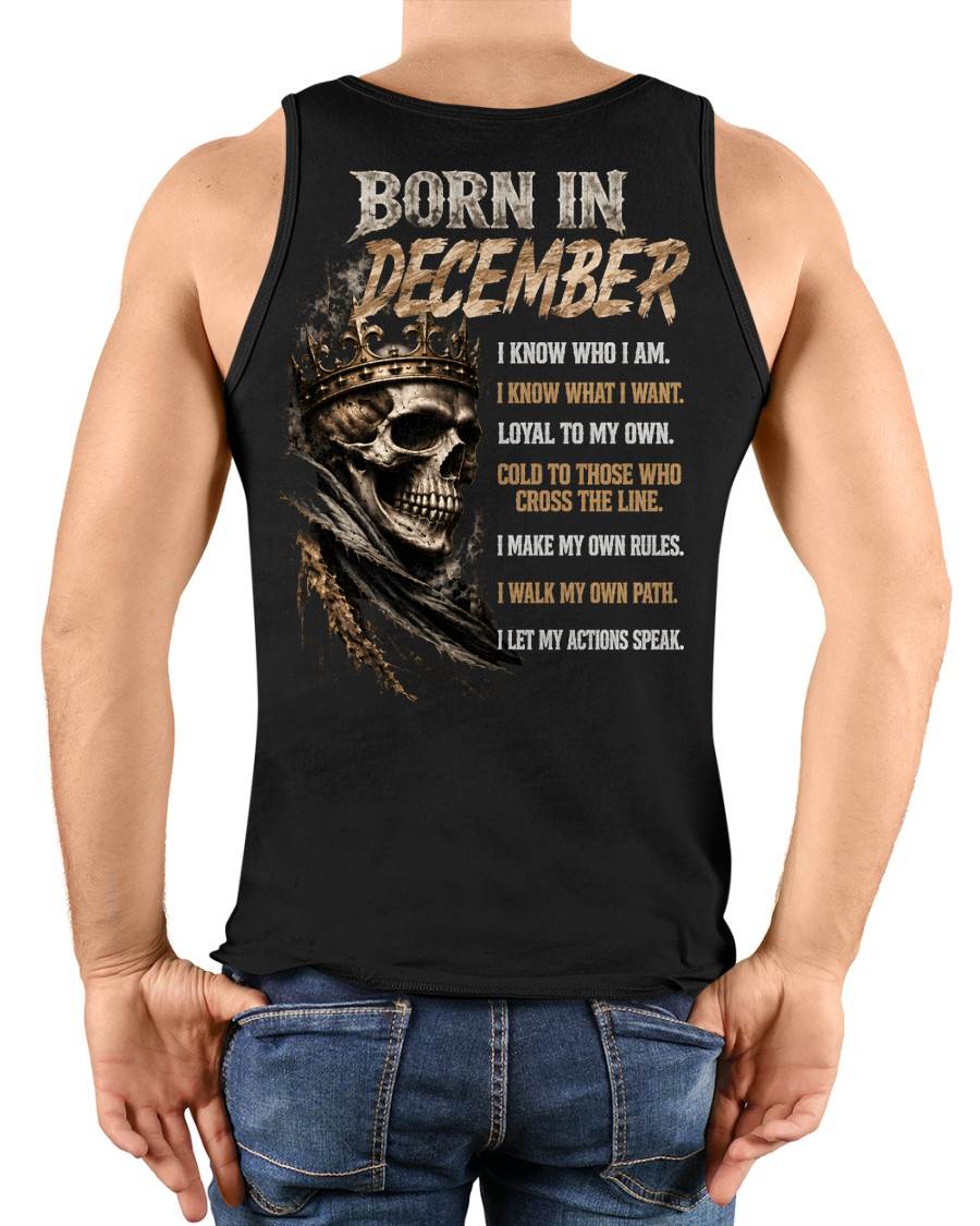 DECEMBER SHIRT I Know What I Want - For Men - Virgo12 (SKU2609-106-12)