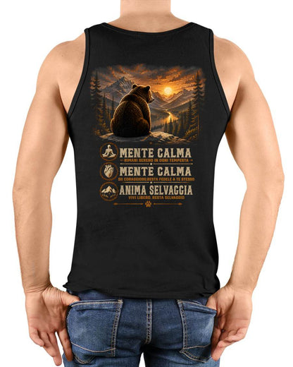 PET SHIRT Calm, Strong, Wild - For Men - Virgo00 (SKU2608-464)