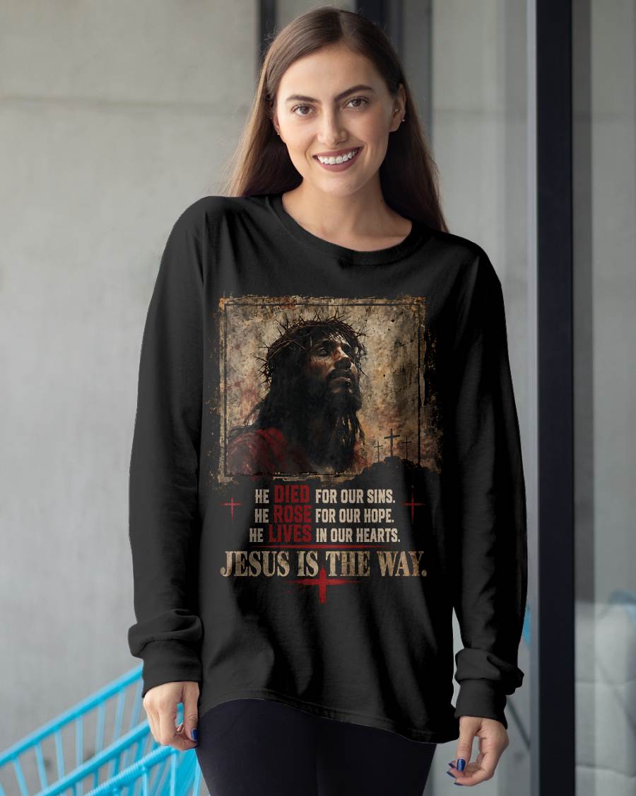 Christian T-Shirt Jesus is the Way - For Women - Virgo00 (SKU2607-349)